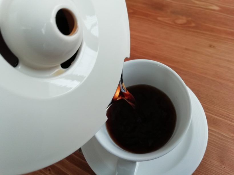 ビタントニオのコーヒーメーカーVCD-200の温度はどうなの？