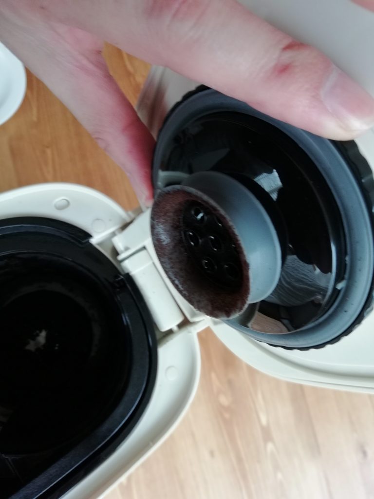 ビタントニオのコーヒーメーカーVCD-200のゴムパッキン部分
